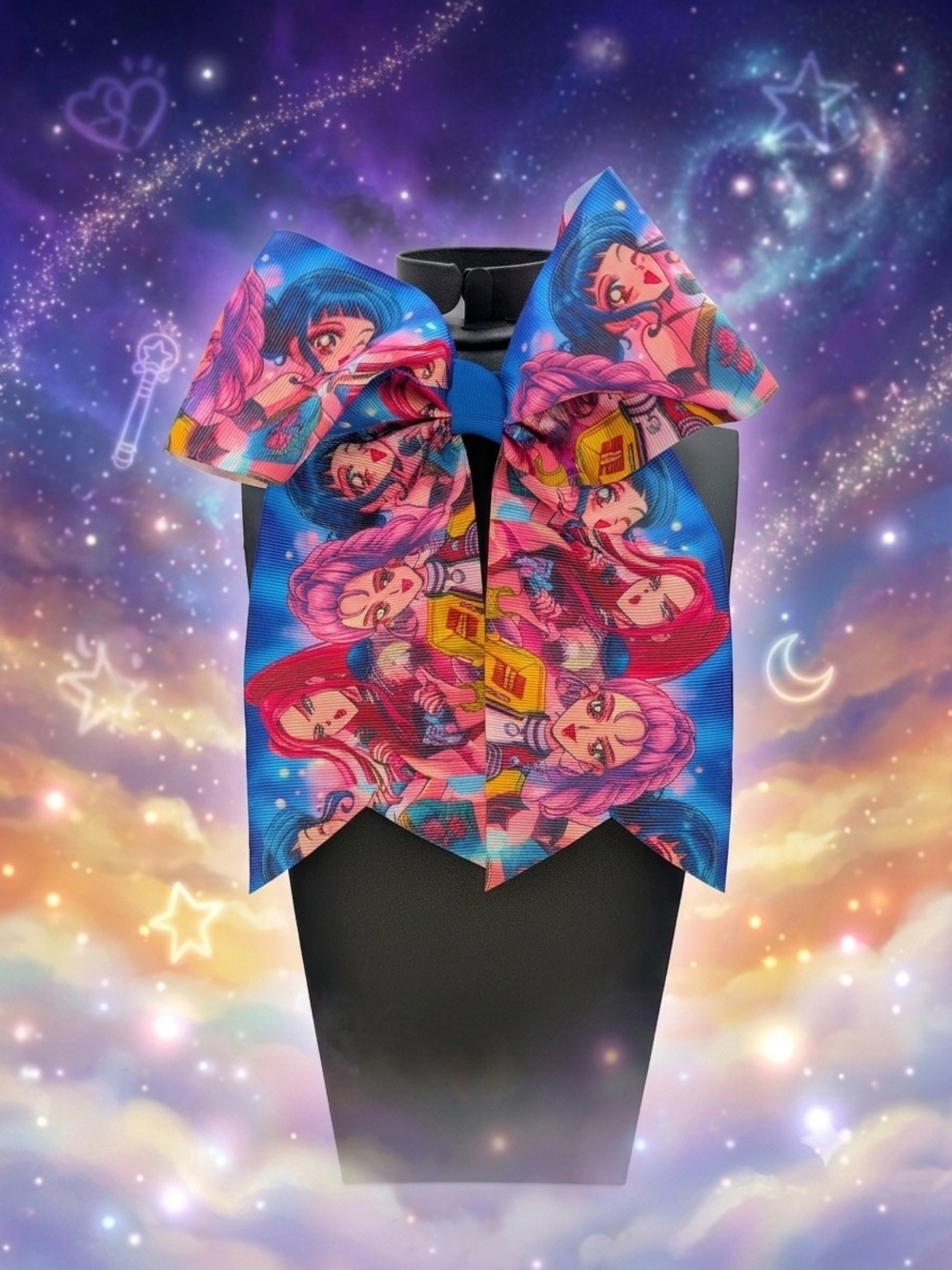 Kids Kpop Demon Hunters Huntrix Hair Bow